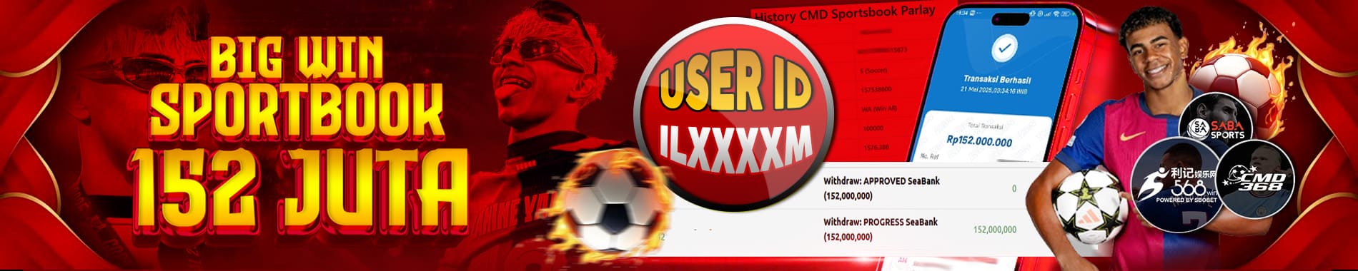 MEMBER TEMBUS PARLAY DENGAN MODAL KECIL, LANGSUNG DI BAYAR TUNTAS